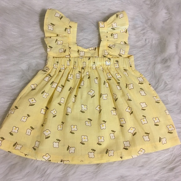 Girl’s Summer Yellow Shirt and Shorts - Picture 4 of 5